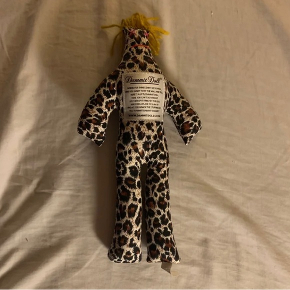 Leopard print dammit doll - Picture 1 of 2